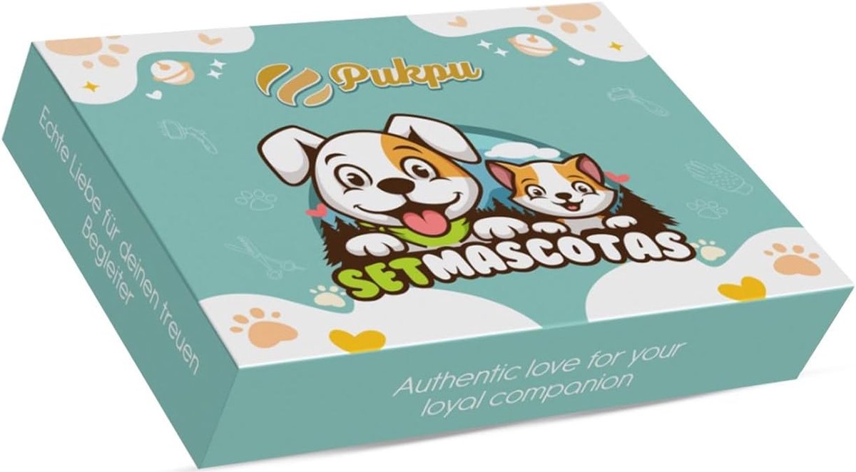 SnelShoppen - 9-Delige Dieren Verzorgingsset - Inclusief Nagelknipper, Vijl, Borstel, Kam, Verzorgingshandschoen, Badborstel en Tandenborstel - Ideaal