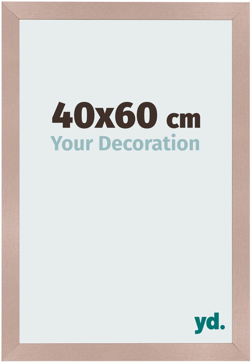 Your Decoration - Fotolijst 40x60 cm - MDF - Oudroze - Bologna