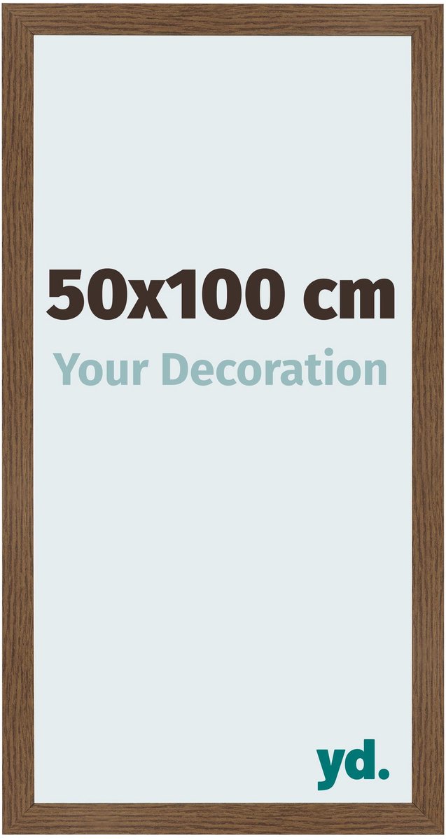 Your Decoration - Fotolijst 50x100 cm - MDF - Eiken Rustiek - Bologna
