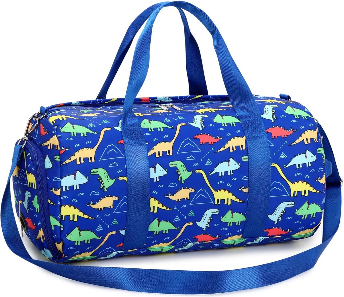 SnelShoppen - Sporttas voor Dames, Jongens en Meisjes - Reisbagage met Grote Schoencompartiment, Vochtcompartiment - Training, Yogatas, Zwemtas - 24L,