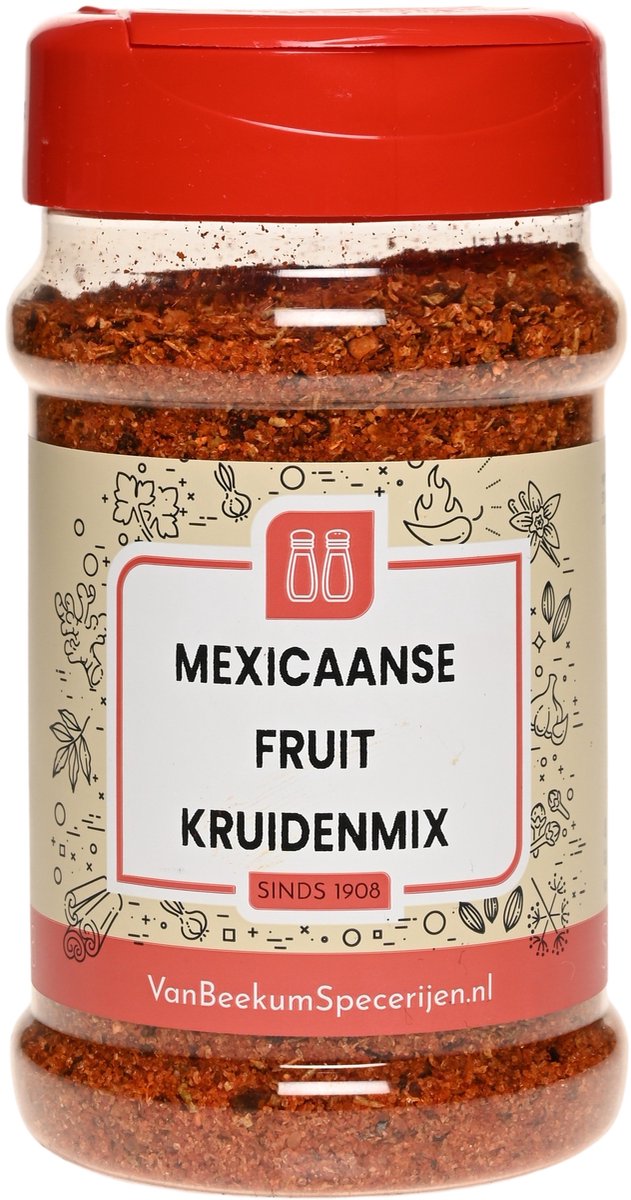 Van Beekum Specerijen - Mexicaanse Fruit Kruidenmix - Strooibus 225 Gram