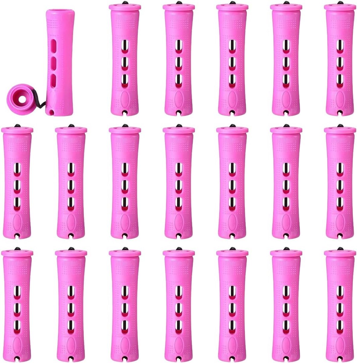SnelShoppen - Curlers voor DIY Haar - Koude Krullers voor Lang en Kort Haar - 1.8 cm Haarrollers voor Natuurlijke Krullen - Ideaal voor Feesten en Dag