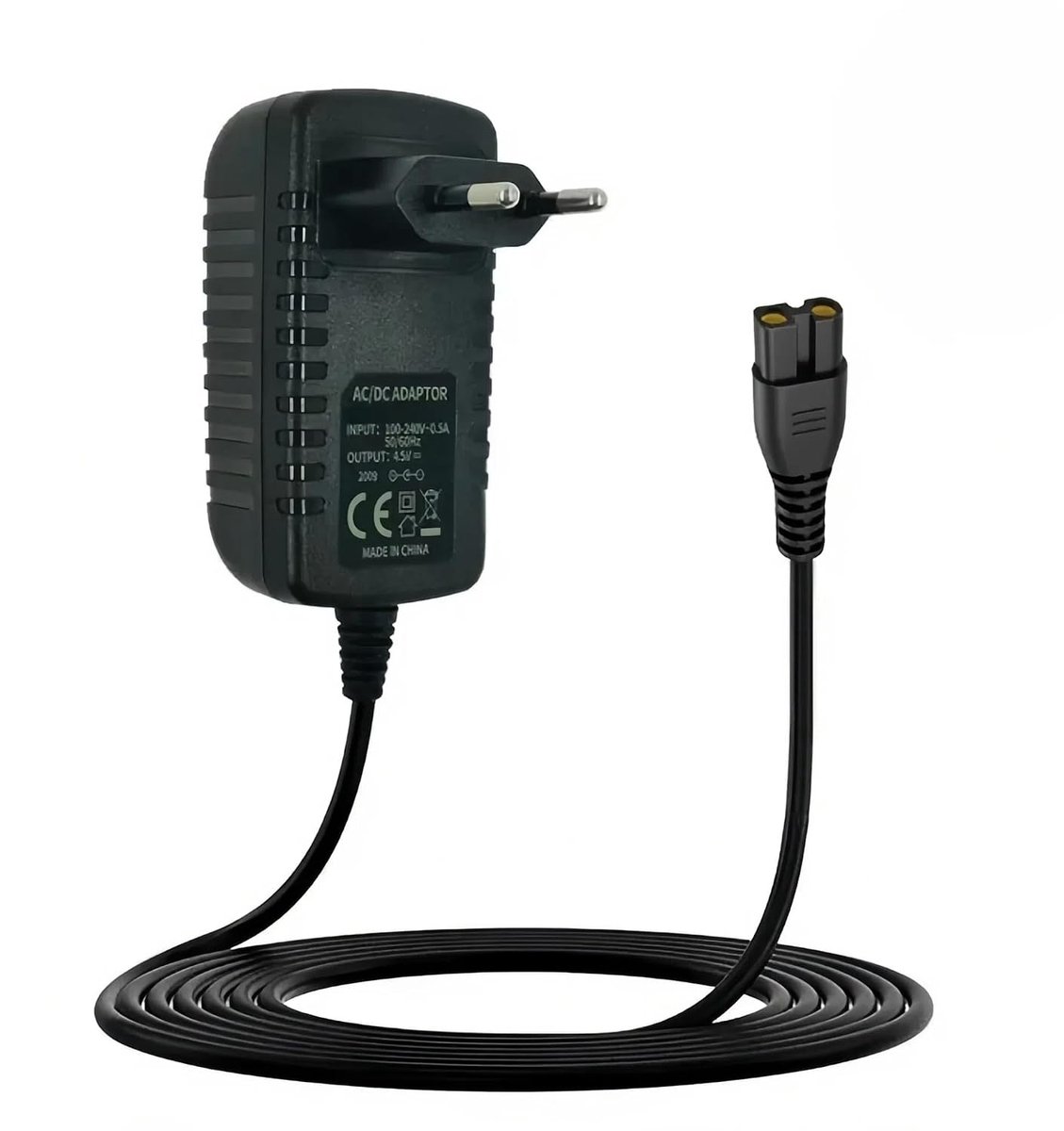 SnelShoppen - Vervangende Oplaadkabel voor Professionele Trimmers | 2 Meters Lang | Geschikt voor FX787 FX788 FX820 FXSSM