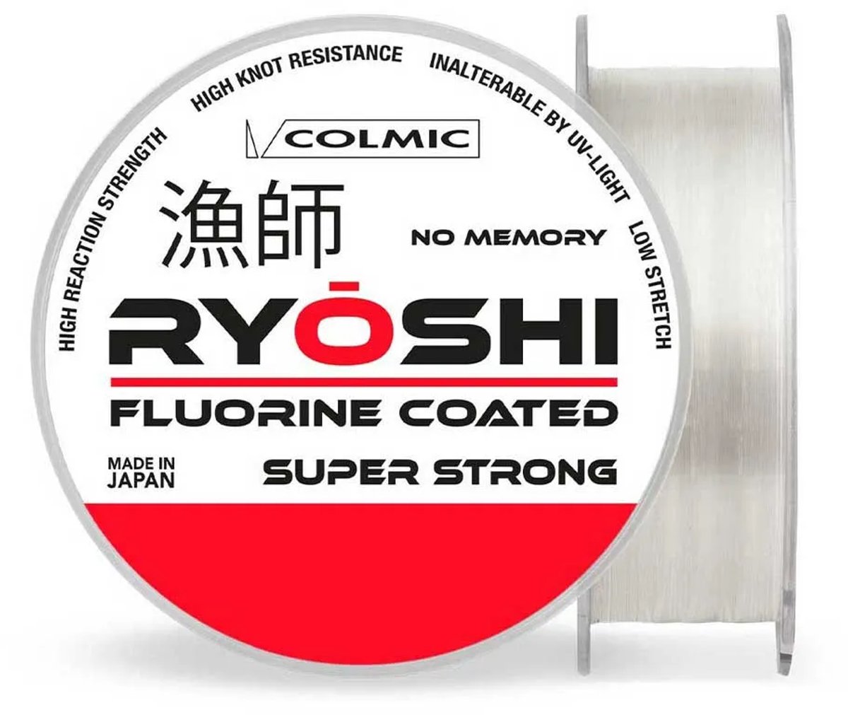 Colmic Ryoshi Monofilament 300 M Transparant 0.200 mm