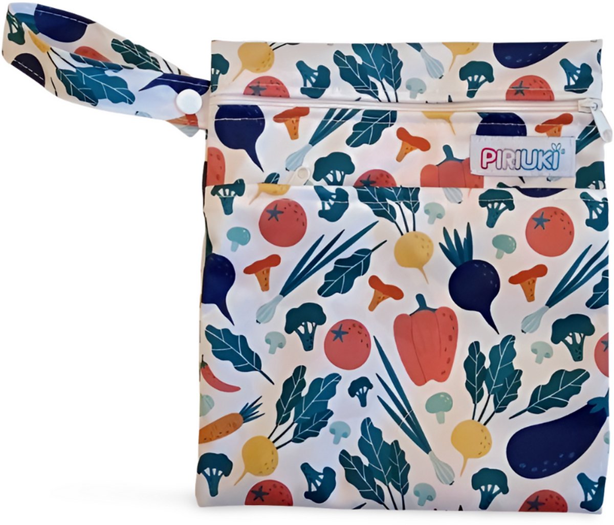 Piriuki Wetbag Klein – 18 × 24 cm – 2 Vakken – Groenten
