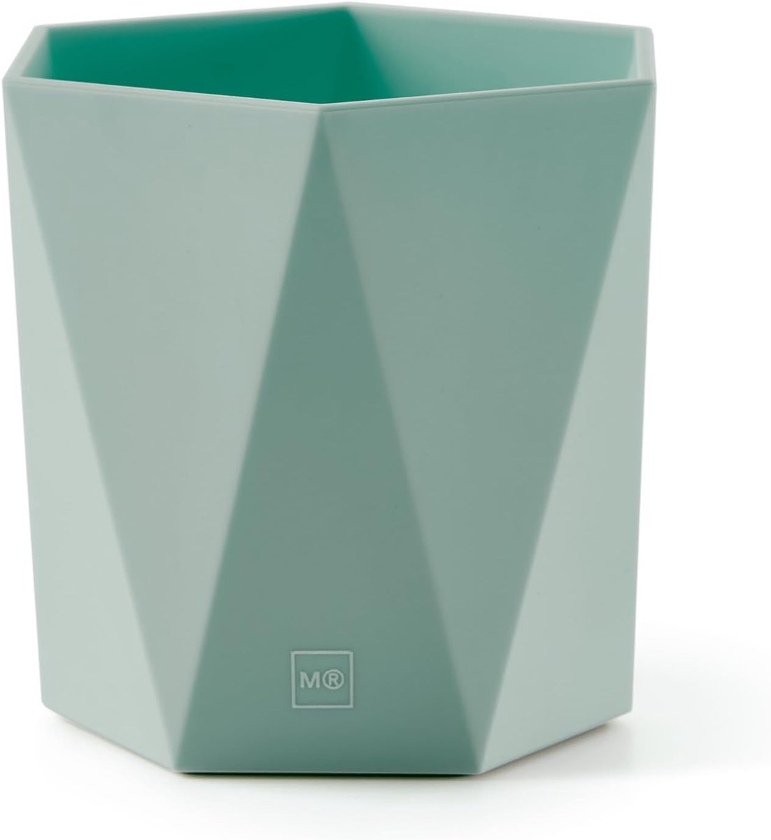 Thijox - Bureau pennenhouder, Bureau-organizer met soft-touch design, Stevige structuur, Groene opbergruimte voor kantoorbenodigdheden, Ideaal voor bu