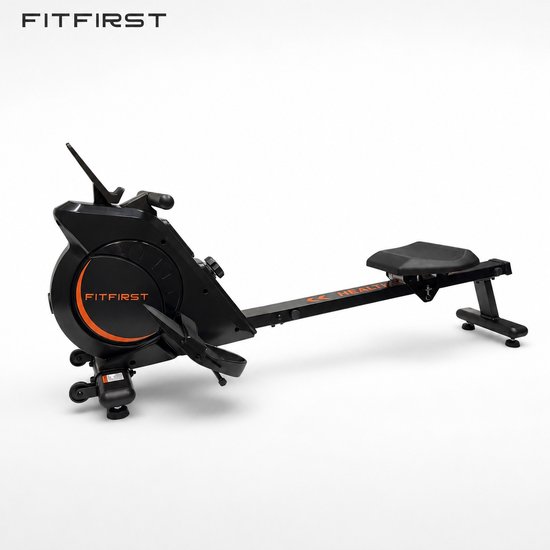 FitFirst Roeitrainer Magnetische Weerstand Zwart/Oranje