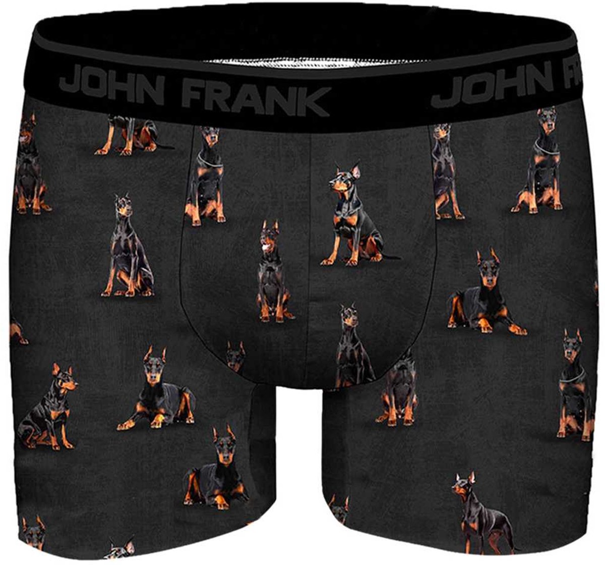 John Frank Boxershorts - Onderbroek Heren - Dobermann - Cadeau Heren - L