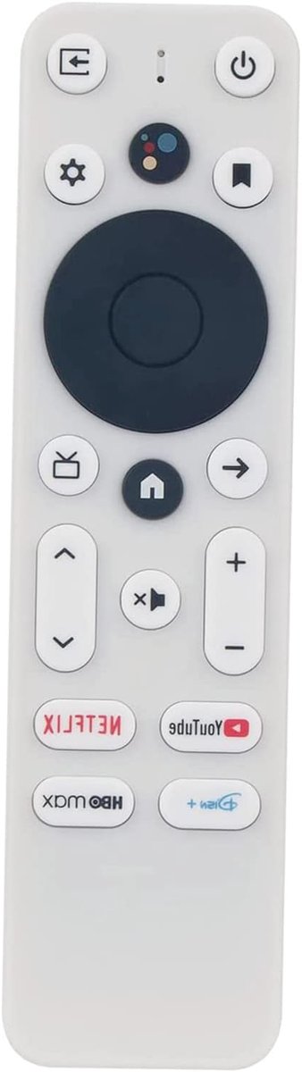 Afstandsbediening - Spraakgestuurd - TV Bediening - Geïntegreerde Microfoon - 12 cm - Zwart