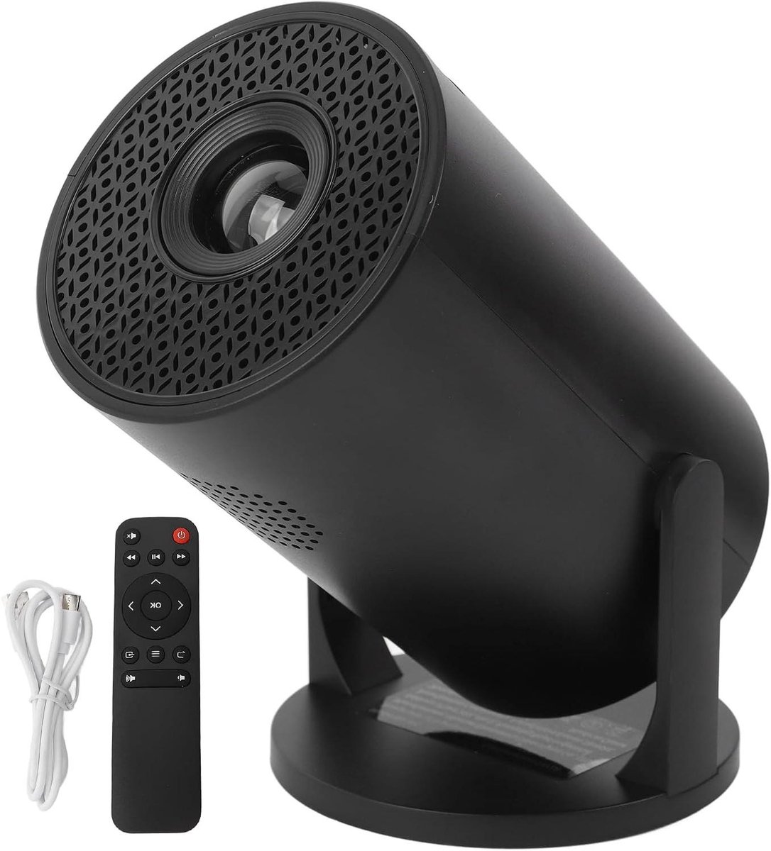 Mini Projector - Draagbare Beamer - Home Cinema - 270 Graden Rotatie - 150 Inch Scherm - Zwart