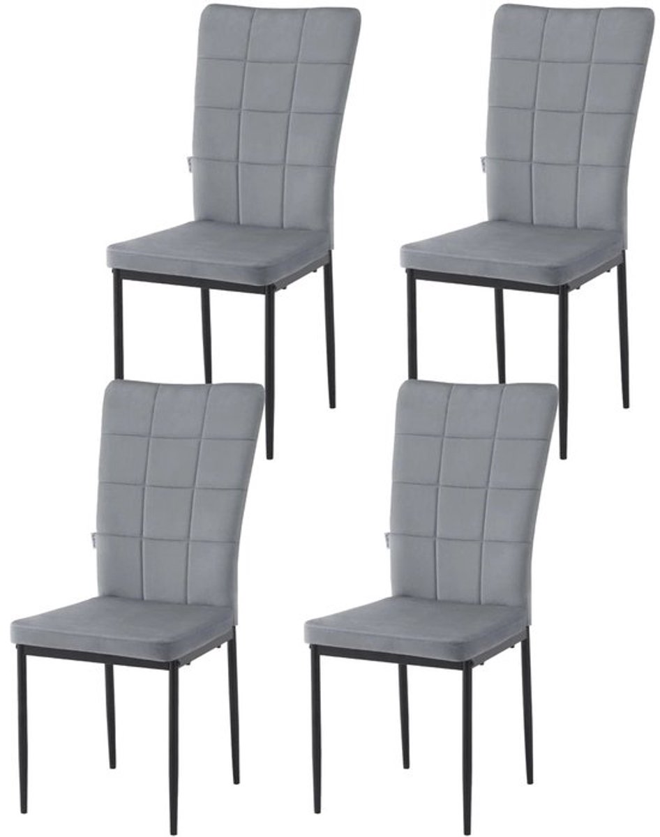 Eetkamerstoelen - Set Moderne Eetkamerstoel - Eetstoel - Tuinstoelen - Gevoerde Stoelen me