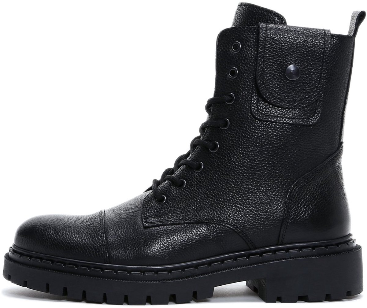DERIMOD Ankle Boots Leather Ankle Boots