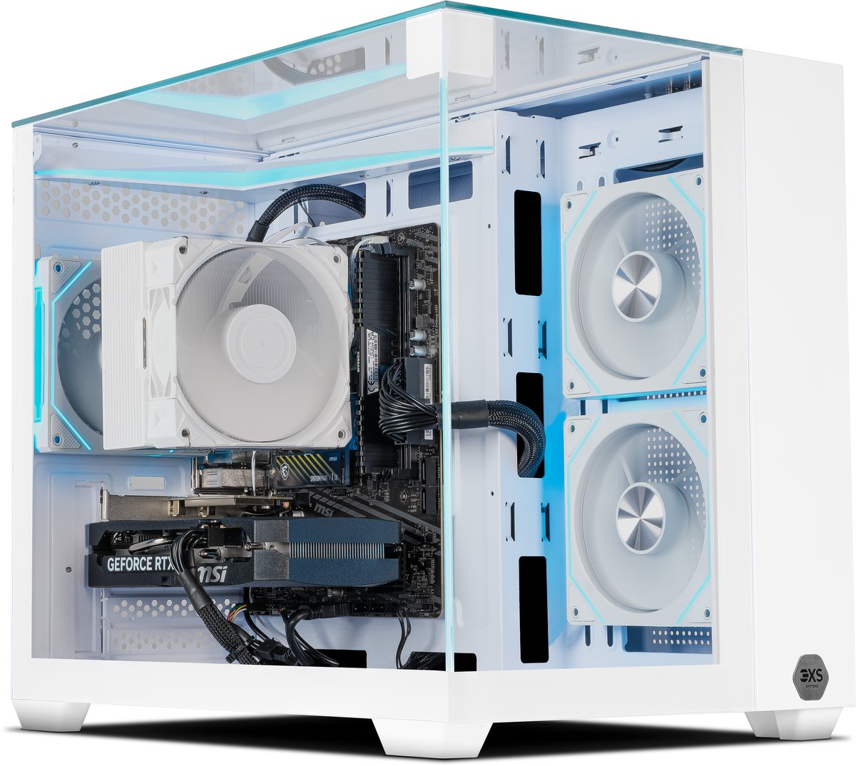 Scan 3XS Systems Vista – RTX 5060 8GB – Ryzen 7 5700X – Corsair DDR4 16GB – 1000GB SSD – 550w PSU - 1080p High – 1440p Entry Gaming