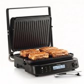 Seeger MultiGrill XL - 3-in-1 Contactgrill, Tosti IJzer en Plancha - PFAS-Vrije Uitneembare Platen - met Digitale Thermometer - Vaatwasserbestendig - Paninigrill