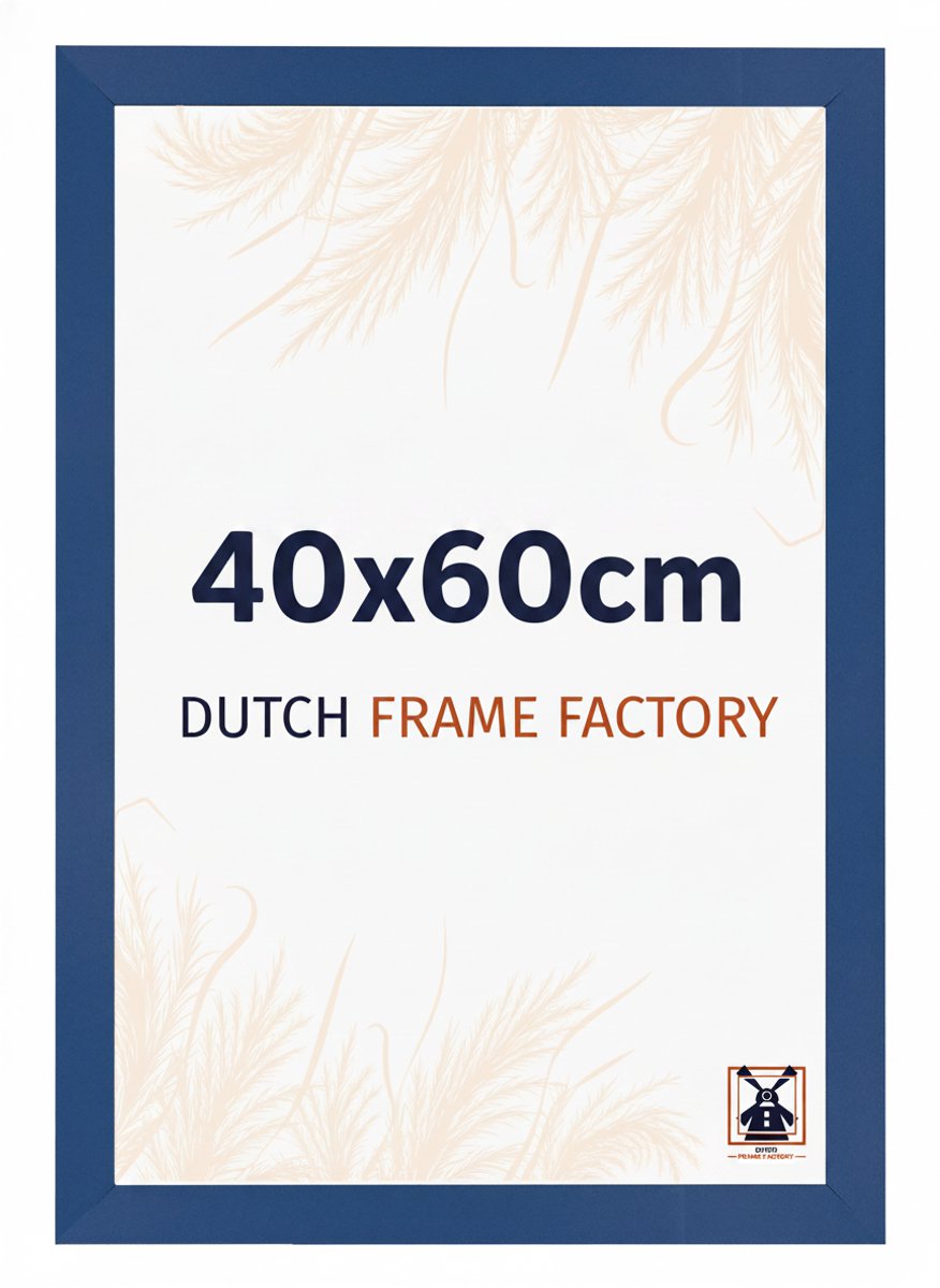 Fotolijst 40x60 cm - MDF - Donkerblauw - Benno