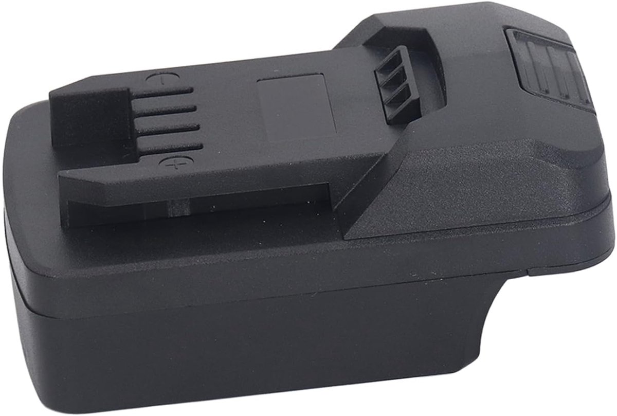 SnelShoppen - Battery Adapter Converter voor 18V/20V naar 20V Lithium Batterij Power Tools - ABS Materiaal - Compacte en Stabiele Power Converter