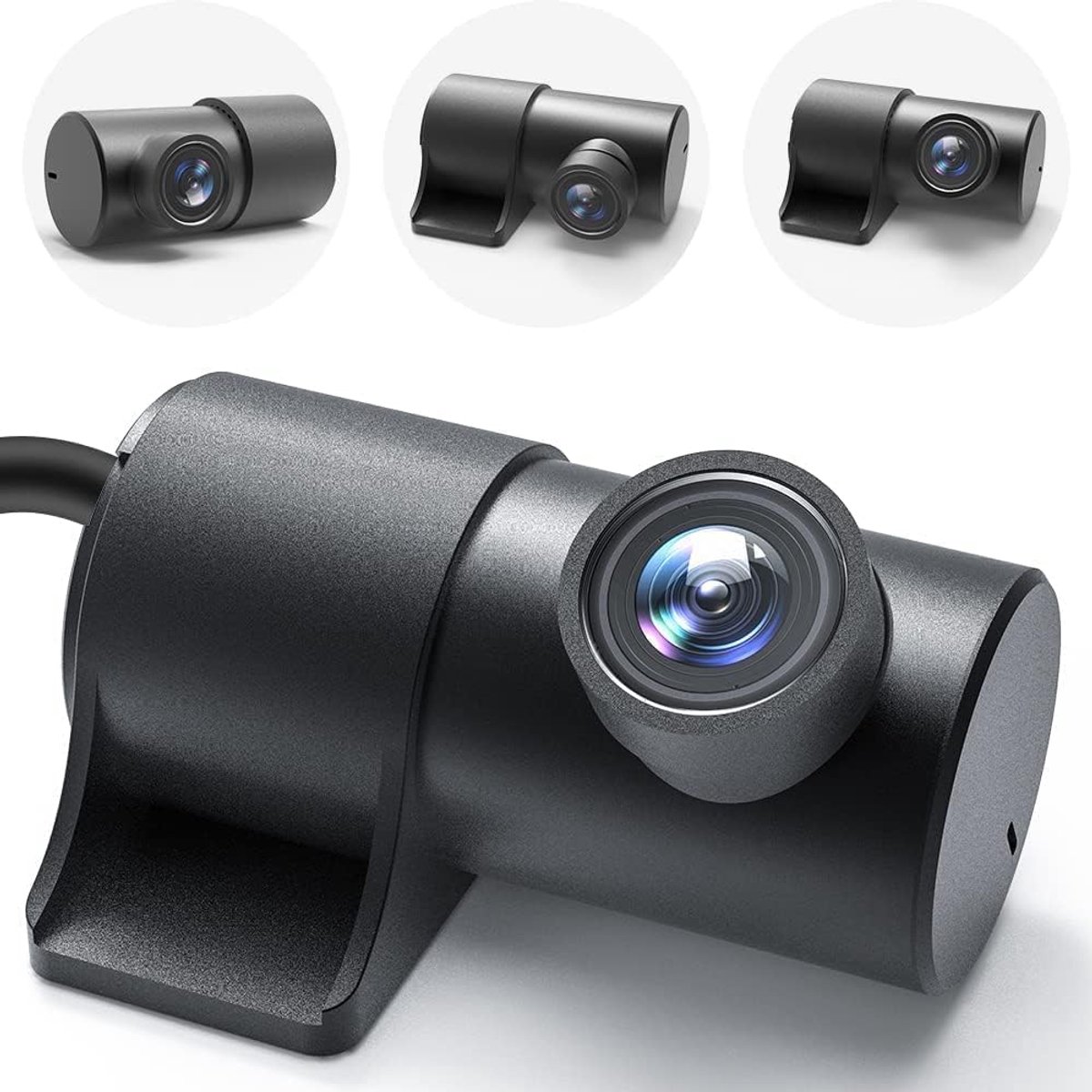 SnelShoppen - 1080P Achteruitrijcamera voor Auto, Rotating Back Up Camera, Geschikt voor F7N & F7NP, HD Beeldkwaliteit, Lichtgewicht, Ideaal voor Veil
