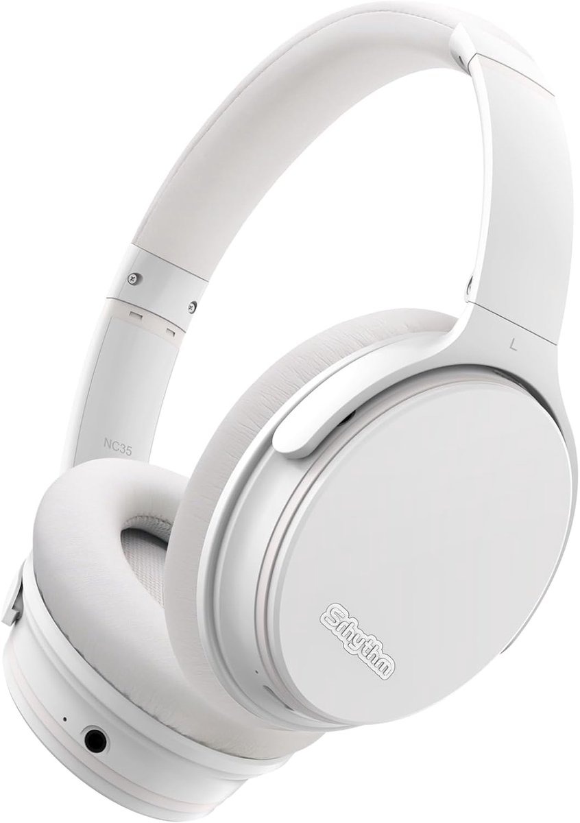 SnelShoppen - Draadloze Noise Cancelling Hoofdtelefoon Bluetooth 5.0, Lichtgewicht, Opvouwbaar, 50+ Uur Batterij, Microfoon, USB-C Snelladen, Over-ear