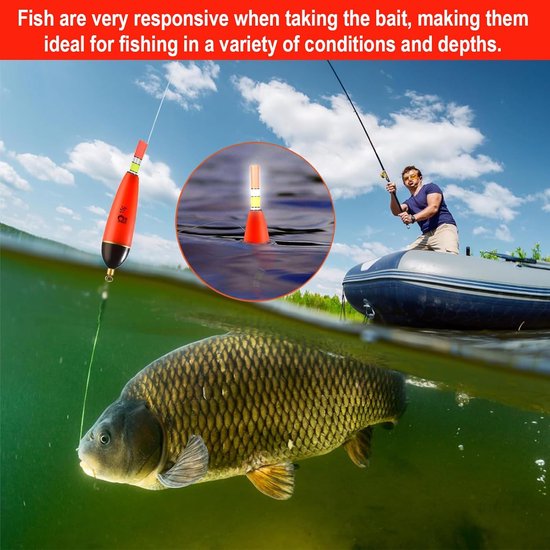 Solidchoice - Visset met 5 Stuks, Vissersaccessoires voor Float Fishing van Solidchoice — afbeelding 5