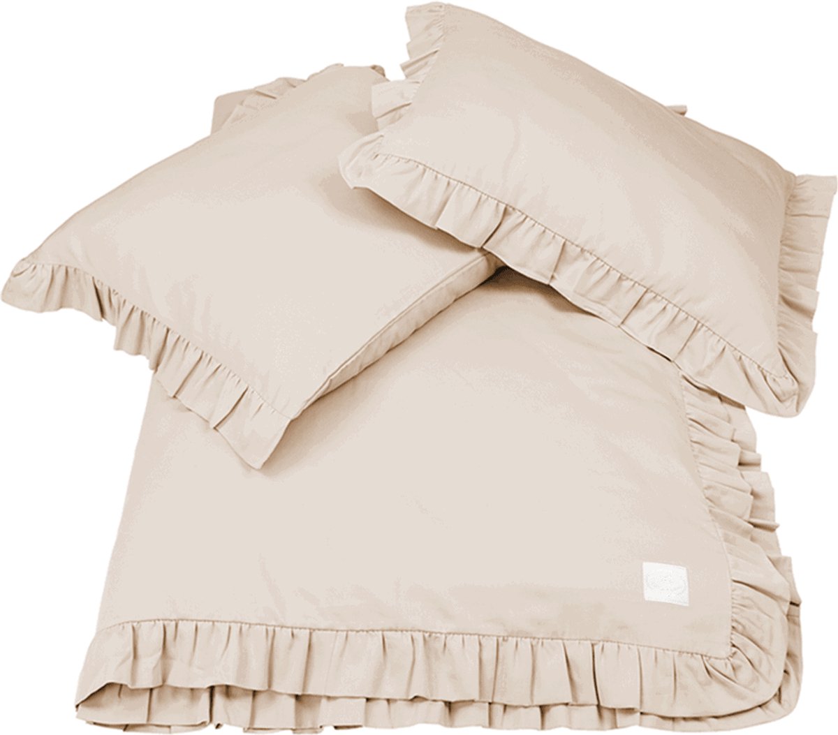 Cotton & Sweets Dekbedovertrek Eenpersoons Margaret Nude