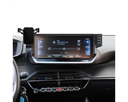 SnelShoppen - Mobiele Telefoonhouder voor Auto - Geschikt voor Peugeot 208 e-208 P21 2008 e-2008 P24 2020-2023 - 10 Inch Navigatiescherm - Verbeterde