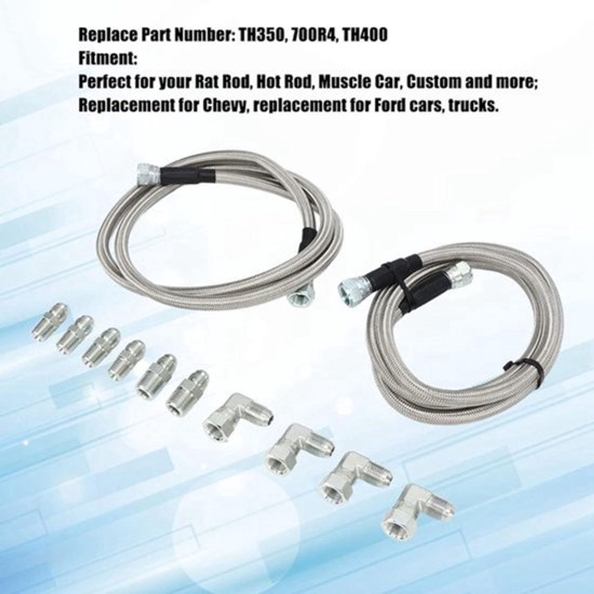 Professionele TH350 Transmission Cooler Line voor auto's Hoogwaardige TH350 Transmission Cooler Line voor auto's TH350 Transmission Cooler Line van professionele kwaliteit voor automobielen