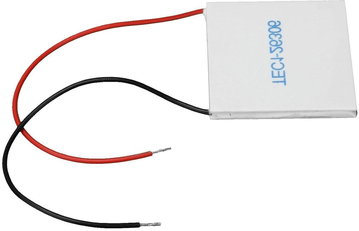 Thermo-elektrische Koeler - Peltier Module - Efficiënte Koeling - Dubbele Functionaliteit - 50x50mm - Wit