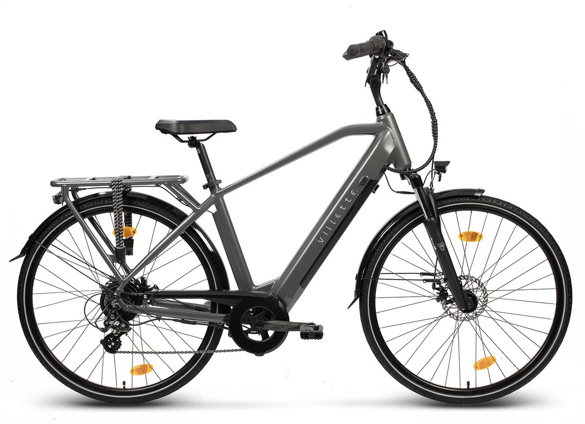 Villette l' Amant Gents 13Ah ebike herenfiets dark grey