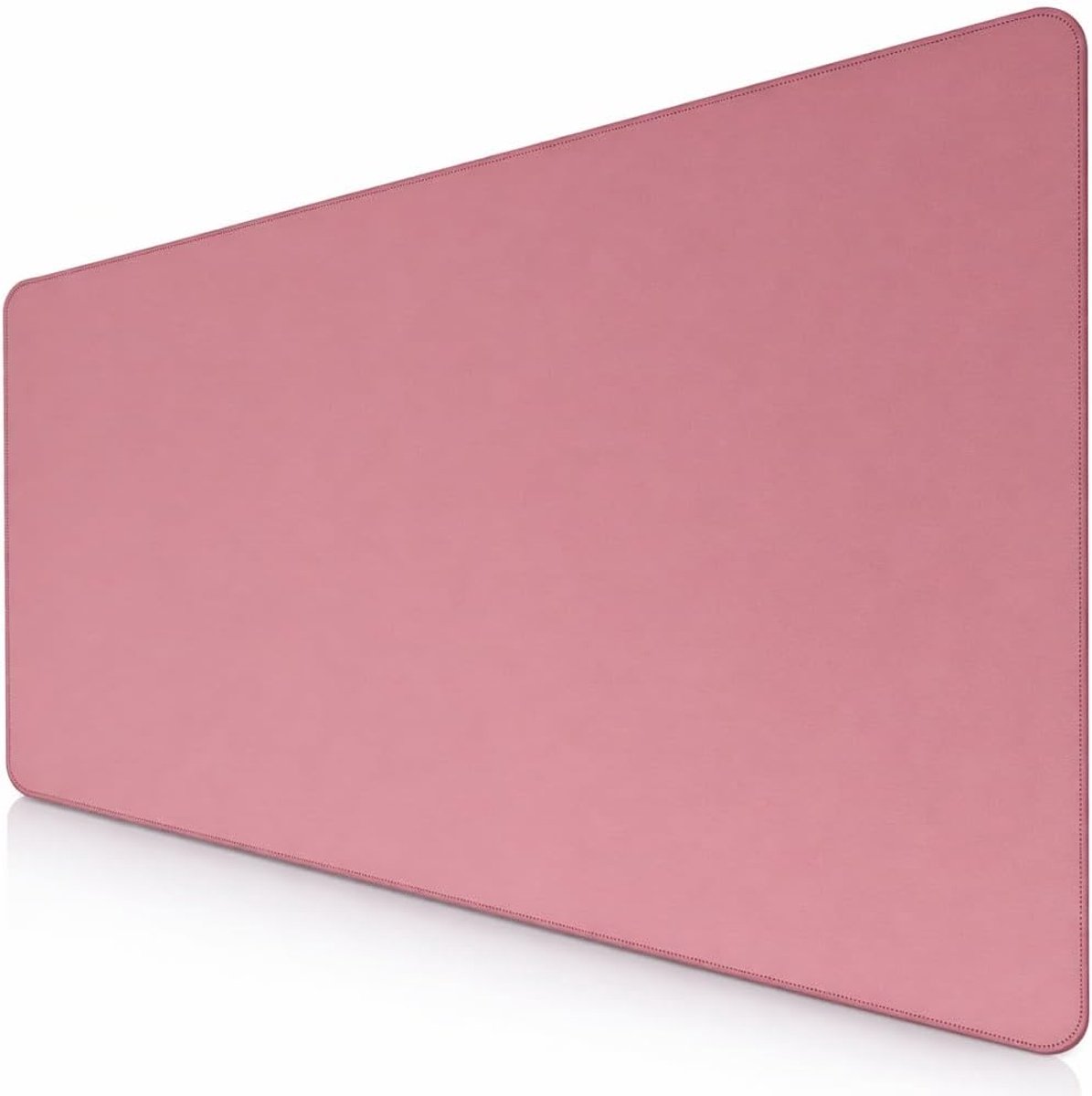 Thijox - Gaming Muismat XXL Dusty Rose 900 x 400 mm - Antislip Bureauonderlegger voor Kantoor - Franjevrije Randen - Nauwkeurige en Duurzame Gaming Ac