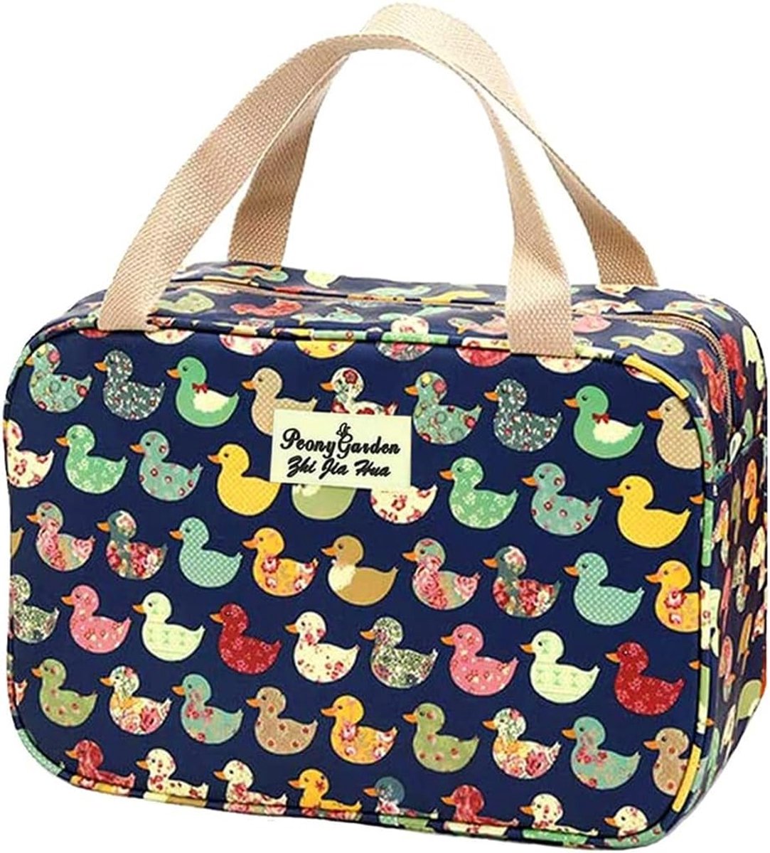 SnelShoppen - Toiletry Bag Dames Grote Formaat - Waterdichte Reistas voor Cosmetica en Make-up - Ideaal voor Reizen, Camping en Dagelijks Gebruik - Ox