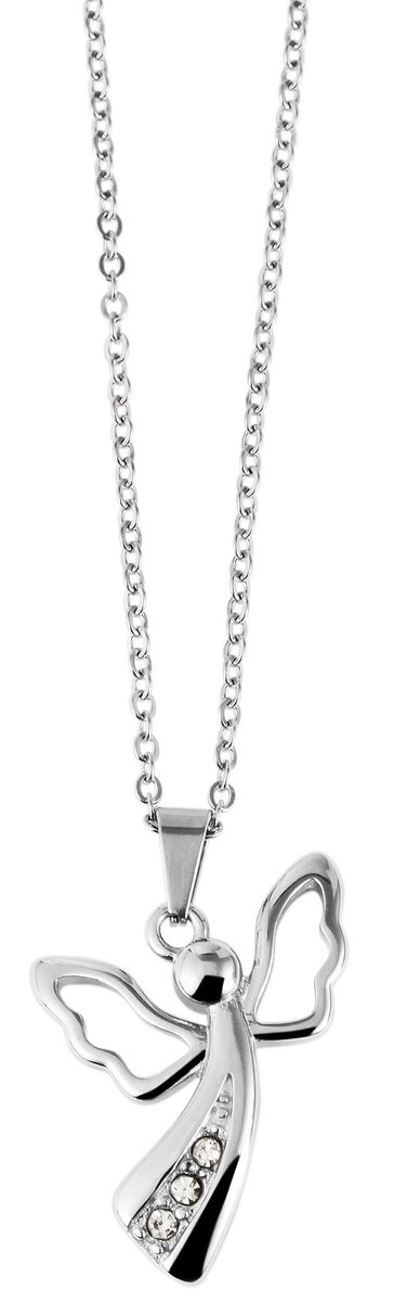 AKZENT Akzent dames ketting met hanger "Suzane" dames zilver - ketting met hanger - 925 zilver