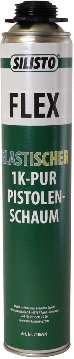 Silisto Purschuim Flex B2 - Flexibel & Blijvend Elastisch - Voor Bewegende Voegen - 750 ml