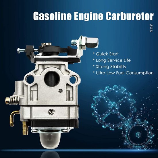 Carburateur Vervangingsset voor Bosmaaier, Trimmer en Kettingzaag (22cc - 36cc) van Merkloos	 — afbeelding 2
