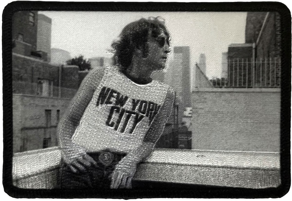 John Lennon The Beatles - Leaning - patch