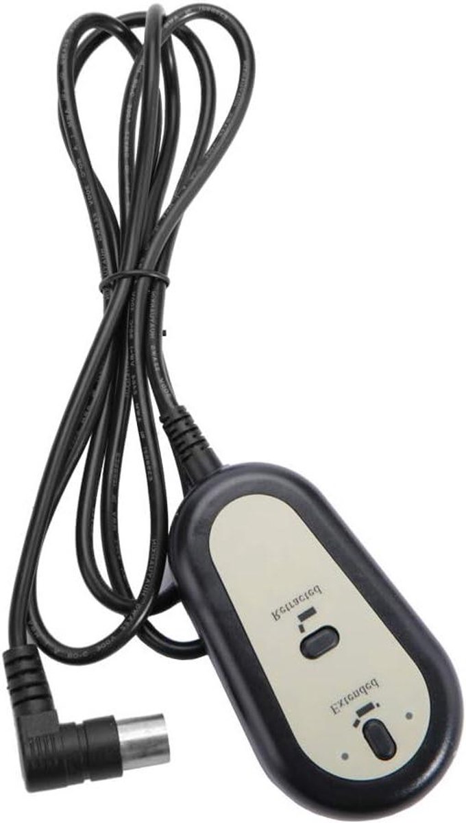 Fauteuil Afstandsbediening - Stoel Controller - Elektrisch Verstellen - 2 Knop Directe Aansluiting - 5 Pins - Zwart