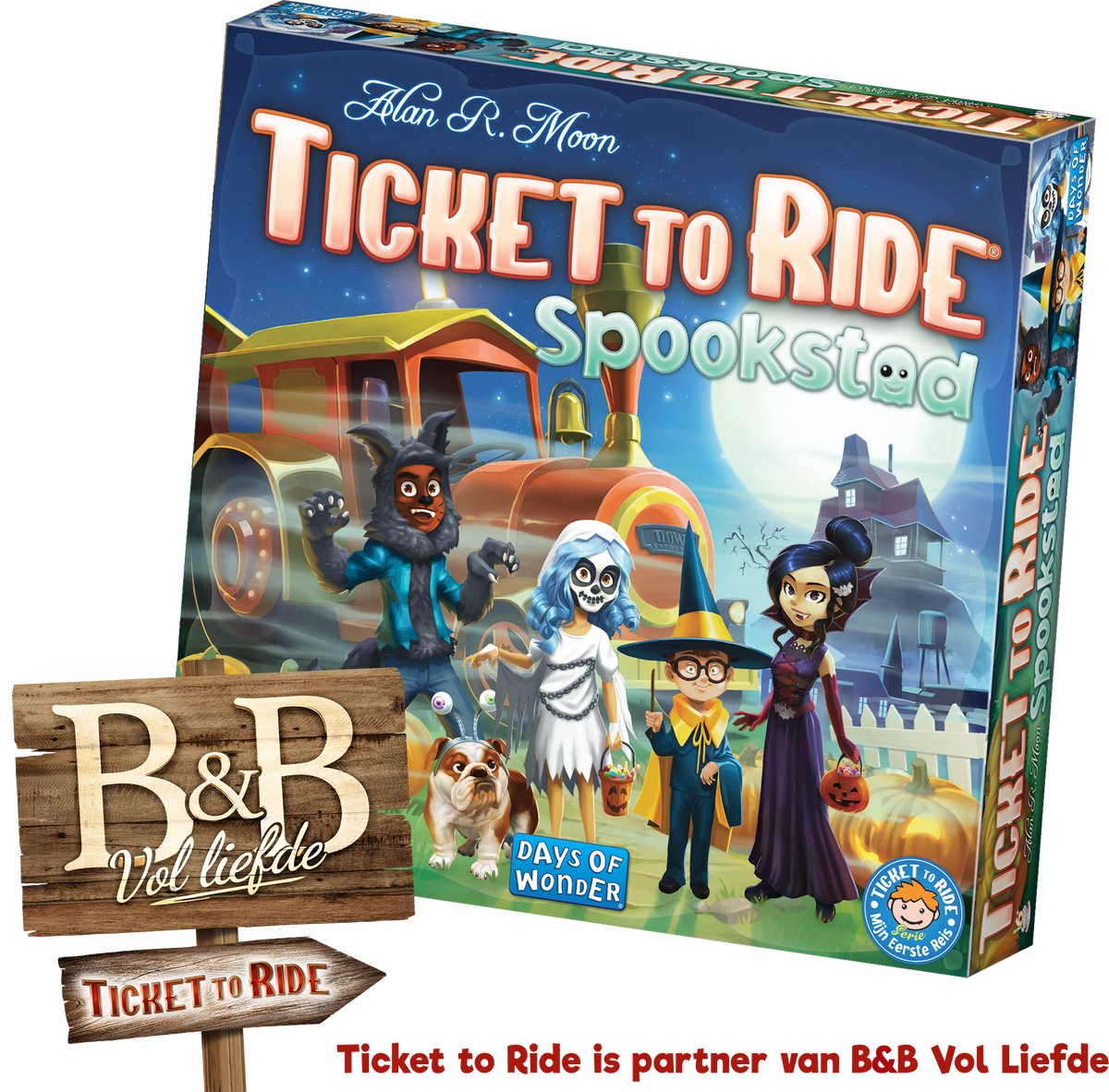 Ticket To Ride - Spookstad