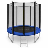 AJ-Sports Kindertrampoline ø 183cm met veiligheidsnet en ladder - Trampoline - Met veiligheidsnet - Water - en UV-bestendig