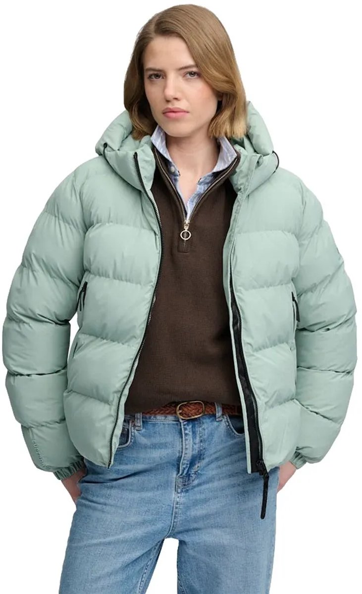 Superdry - Sportieve Capuchon Pufferjas - Dames - Gewatteerde jassen