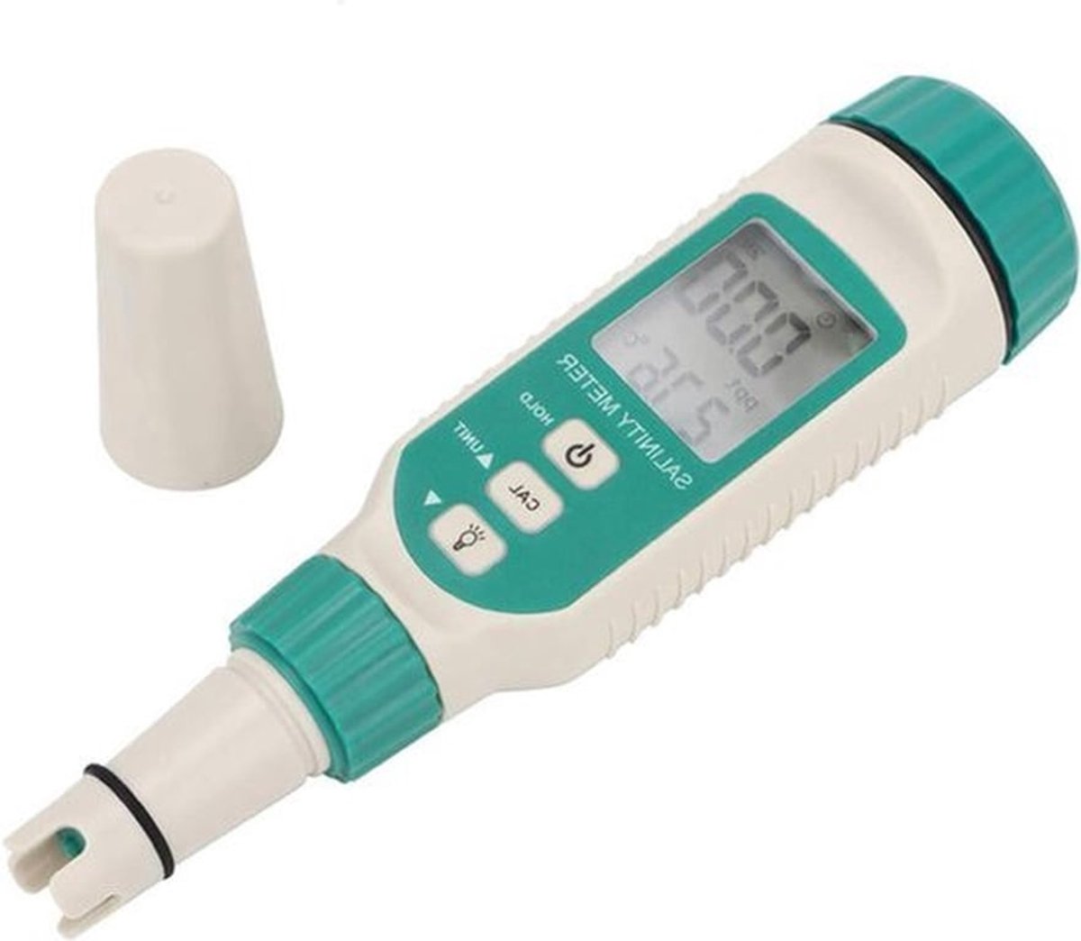 Zoutgehalte Monitor Tester Zout Meter Koivijver Zout Pen voor Vijvers Digitale Zoutgehalte Meter Zoutgehalte Tester Zoutgehalte Meter voor Waterkwaliteit