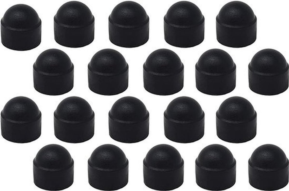 20 x Ronde Zeskant Beschermkappen M16 x SW24 mm - Polyethyleen - Hoogwaardige Bescherming