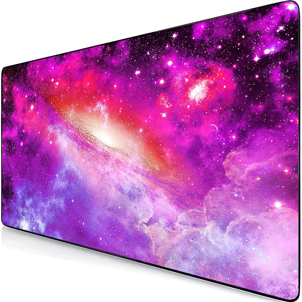 SnelShoppen - XXL Gaming Muismat 800 x 400 mm, Grote Antislip Bureauonderlegger, Verbeter Snelheid en Precisie, Kosmos Motief, Ideaal voor Gamers en T
