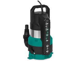 VONROC Dompelpomp - Schoon- en vuilwaterpomp - 850W - 20.000 l/u - vlakzuigend - sensorschakelaar