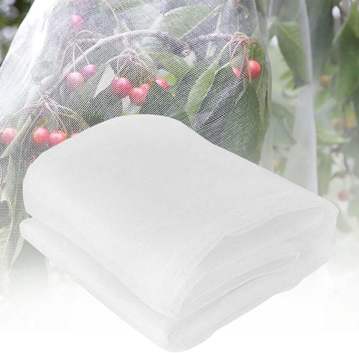 SnelShoppen - 3m x 6m Insect Net, Anti-Insect Tuinnet, Fijn Gaas voor Planten, Groentetuin Net, Milieuvriendelijk en Niet-toxisch, Ideaal voor Orchard
