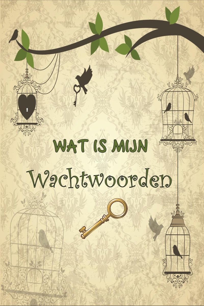 Wachtwoordenboekje - A5 - 110 Pagina's - Logboek Organizer met Alfabet - Voor Veilig Wachtwoordbeheer