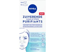 Nivea Zuiverende Clear-up Strips - Neusstrips Meeeters - Blackhead Remover - Mee eters verwijderen - Pimple Patch - 6 - 6 stuks