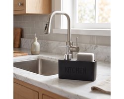 zhanwang Soap Dispenser with Sponge Board, Refillable Soap Dispenser, for Storing and Organizing Soap Lotion, Kitchen - ShopVlot