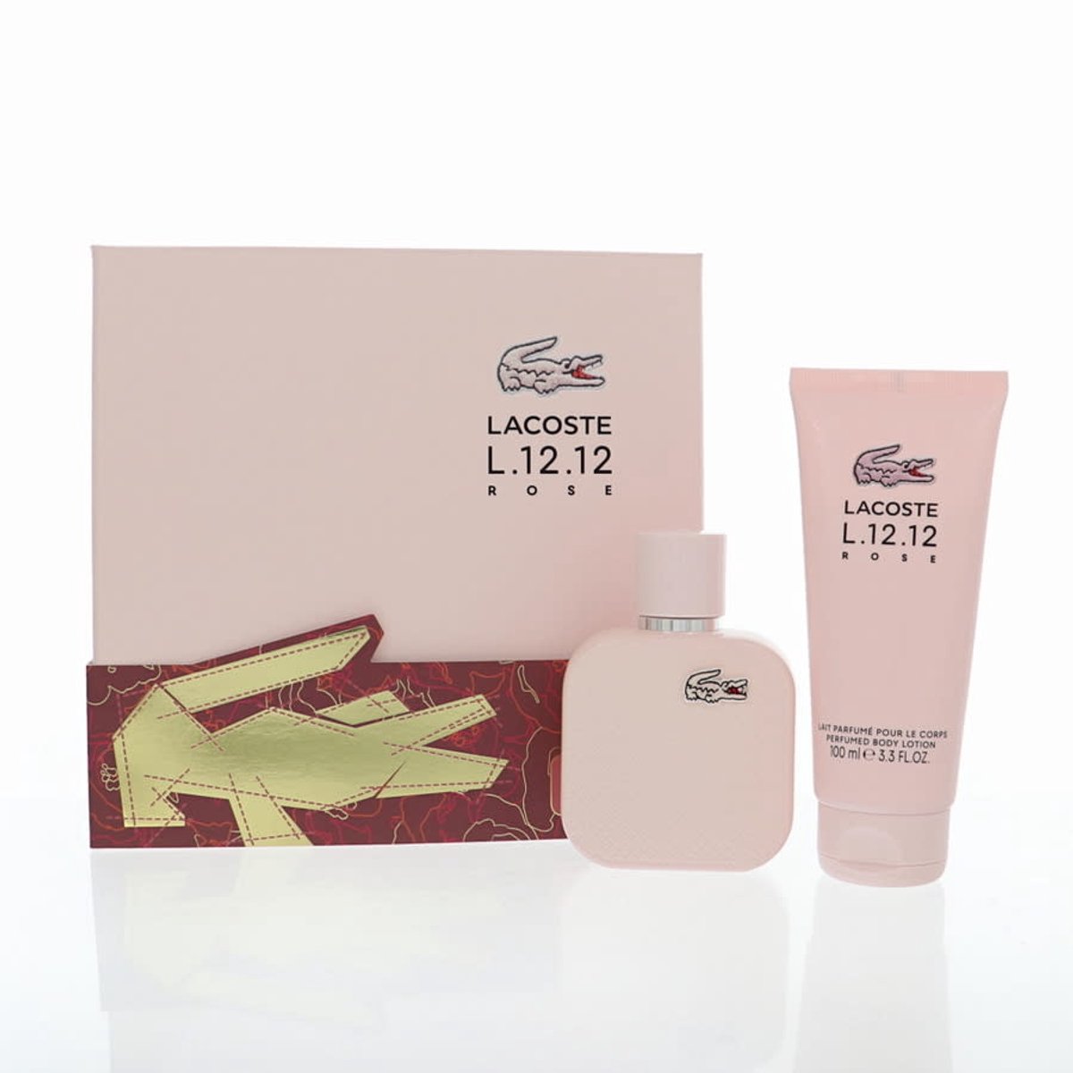 Lacoste L.12.12 Rose Gift Set 50 ml EDP + 100 ml Body Lotion