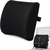 Alyze Ergonomische Rugkussen - Lendekussen - Onderrug - Lees kussen - Traagschuim - Rugsteun Bed & Bank - Zit - Stoel - Wasbare Hoes
