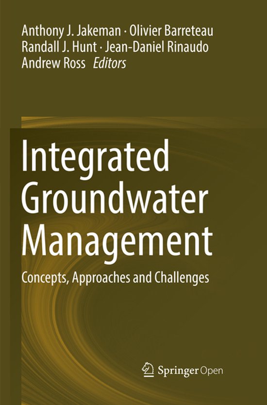 Titel: Integrated Groundwater Management. Concepts, Approaches and Challenges. Met editors Anthony J. Jakeman, Olivier Barreteau, Randall J. Hunt, Jean-Daniel Rinaudo en Andrew Ross. Uitgegeven door Springer Open.
