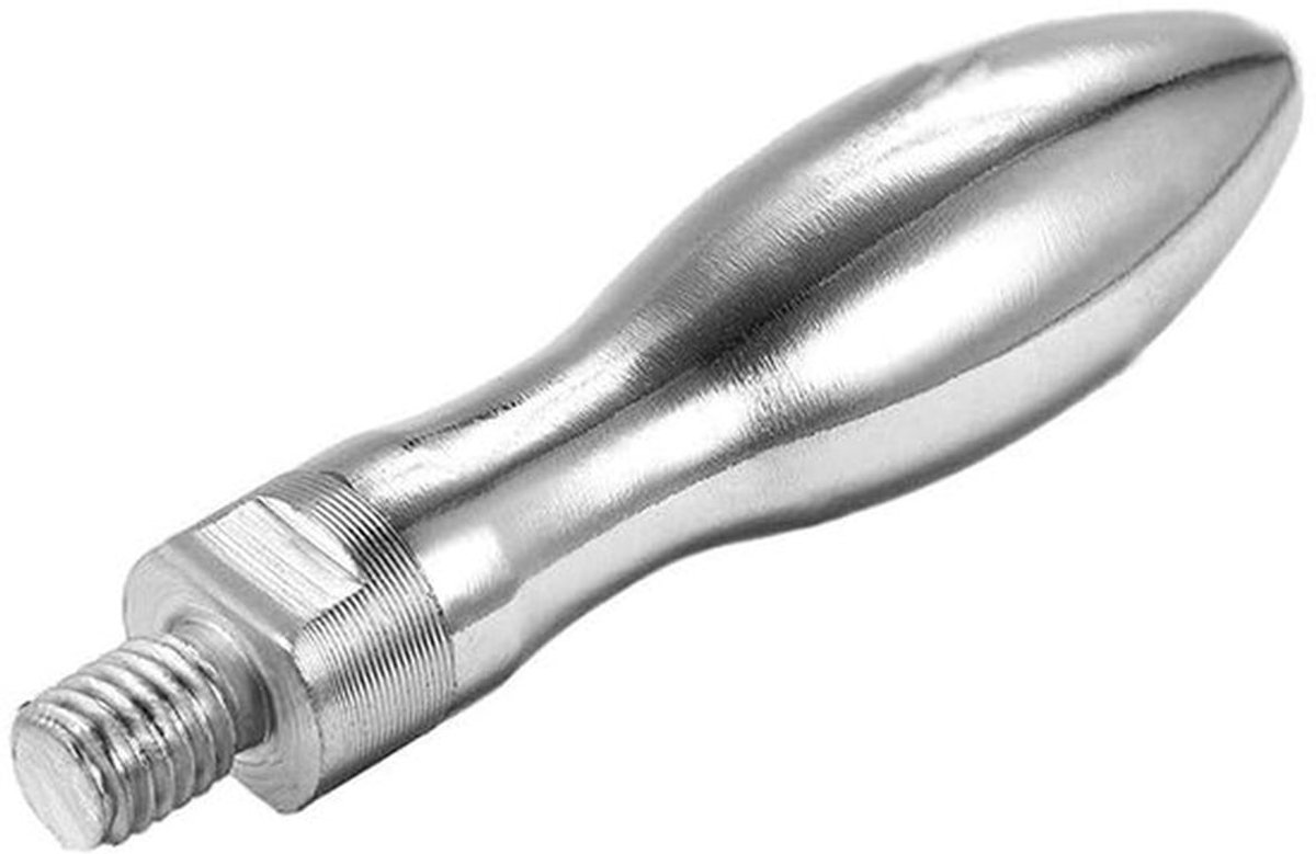 Handwiel M10 - Carbon Staal - 100x23 mm - Klemhandvat - Corrosie- en Roestbestendig - Voor Automatisering Apparatuur